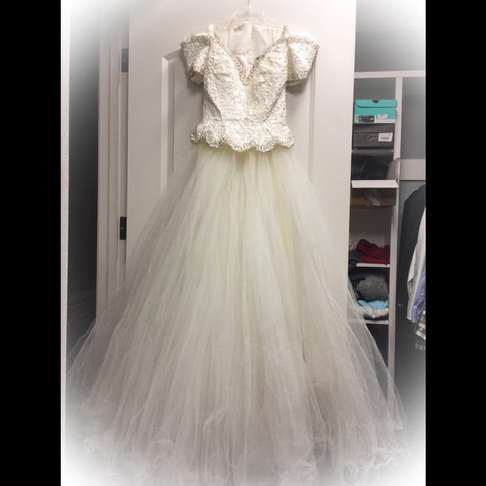 Vintage Wedding/ Cotillion Dress
